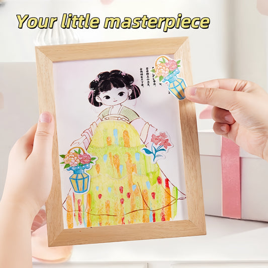 Ancient China Rainbow Scratch Art - 19 Themes Included