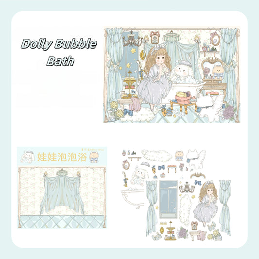 Little Moments 3D Sticker | 3 Cute Miniature Scenes