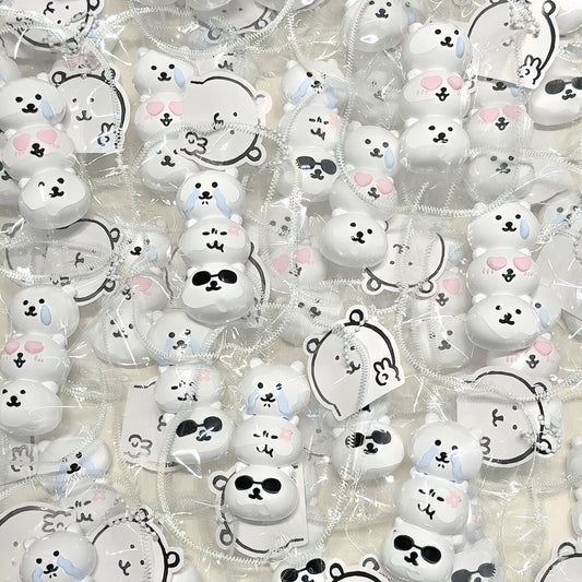 Triple Joker Bear Squishy