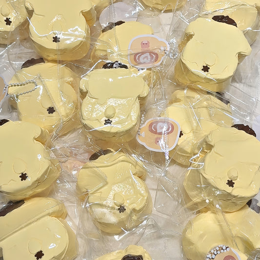 Pudding Dog Baguette Squishy