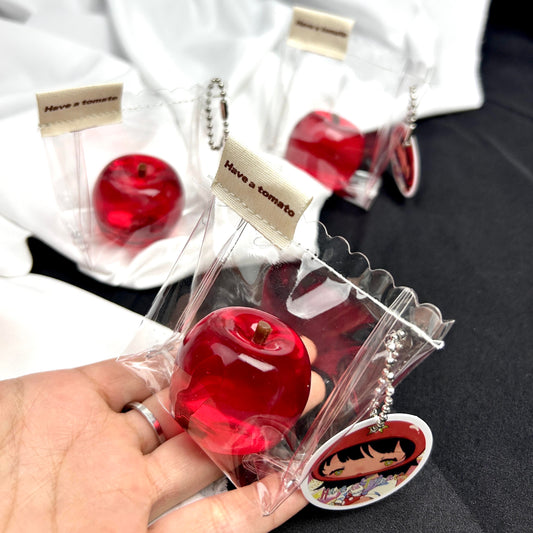 Crystal Red Apple Squishy