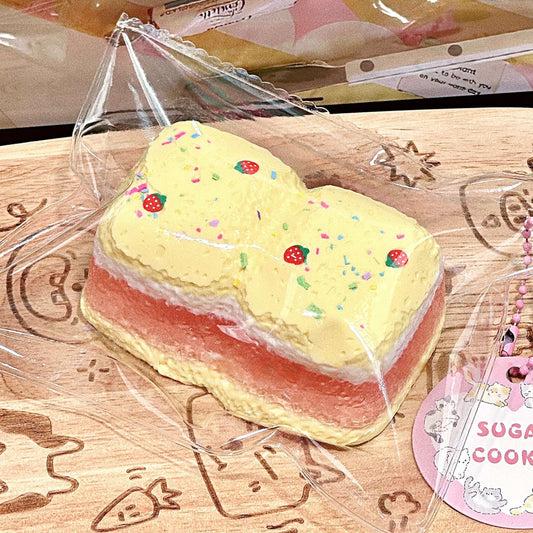 Strawberry Milk Cake Squishy