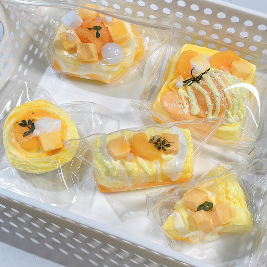 Mango Pomelo Sago Series Squishy