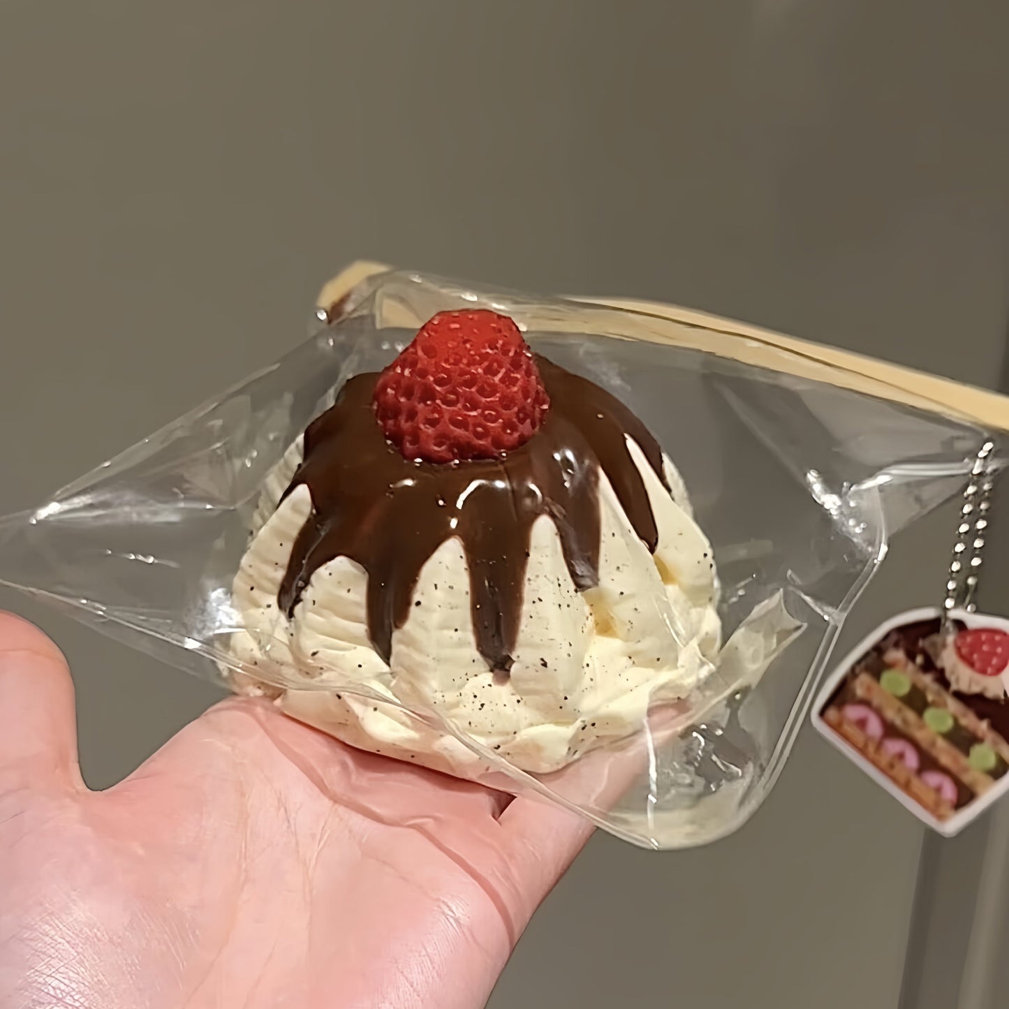 Strawberry Chocolate Gugelhupf Cake Squishy