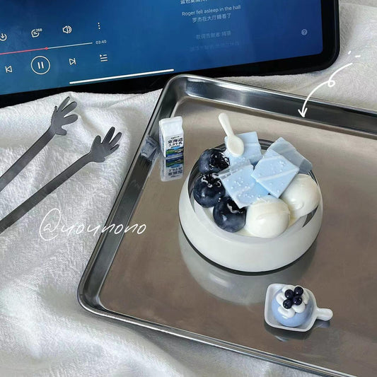 Blueberry Milk Jelly Squishy