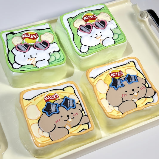 Hand-Drawn Puppy Lay's Chips Squishy