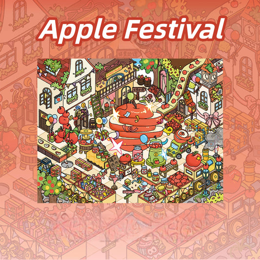 Fabletown 3D Sticker | 4 Cute Miniature Scenes