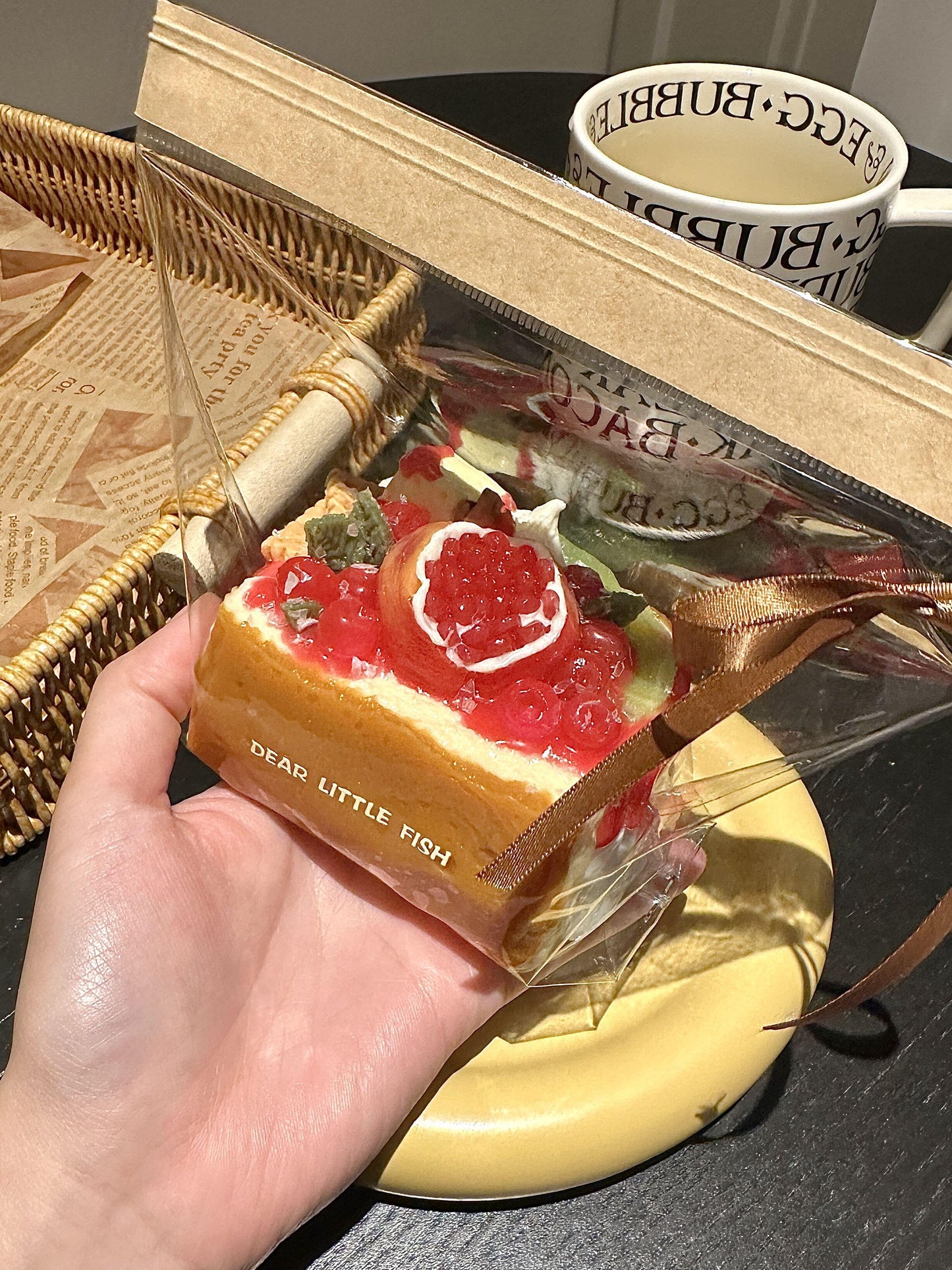 Fruit Cream Sandwich Squishy