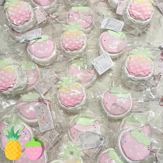 Mixed Fruit Cake Squishy