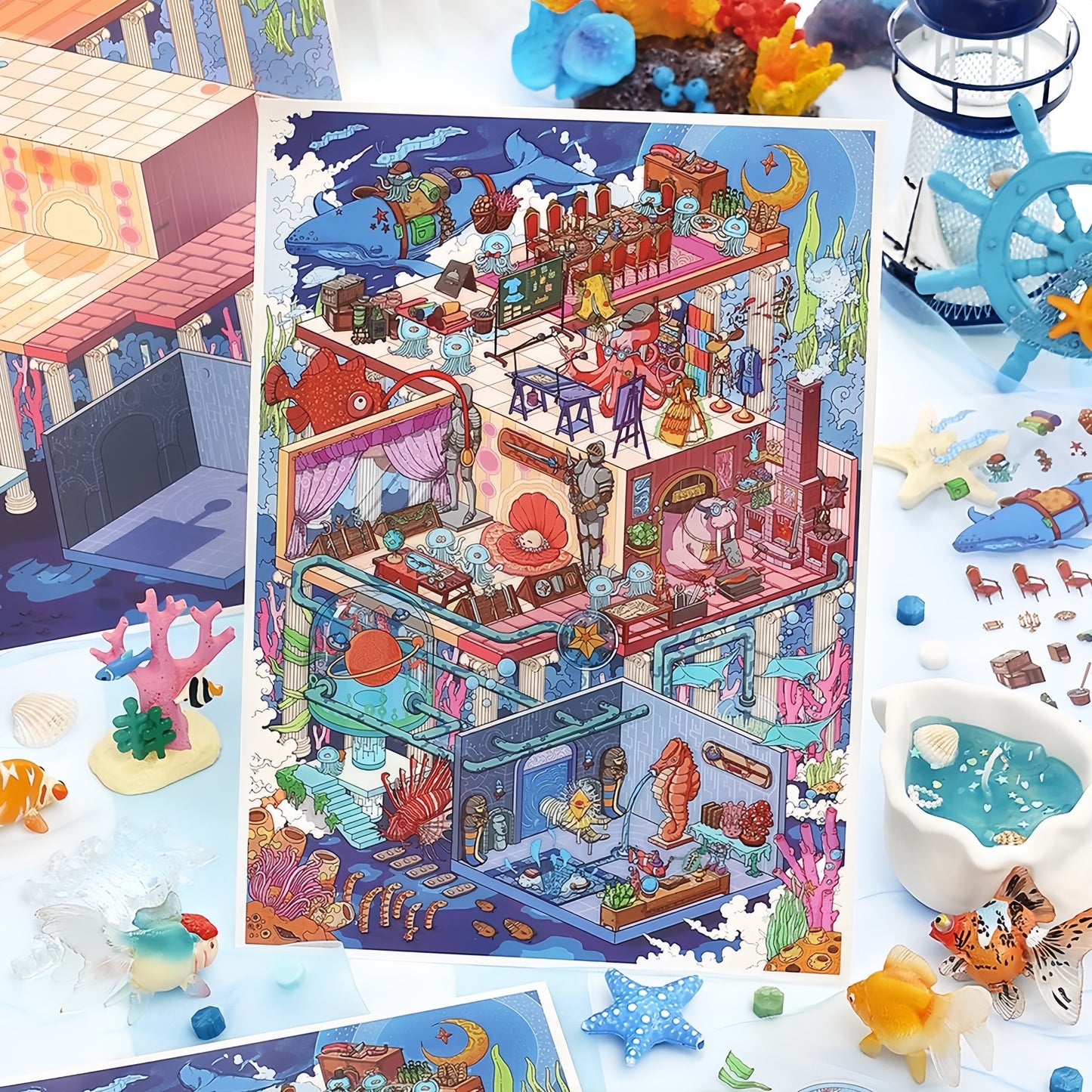 Deep Sea Club 3D Sticker