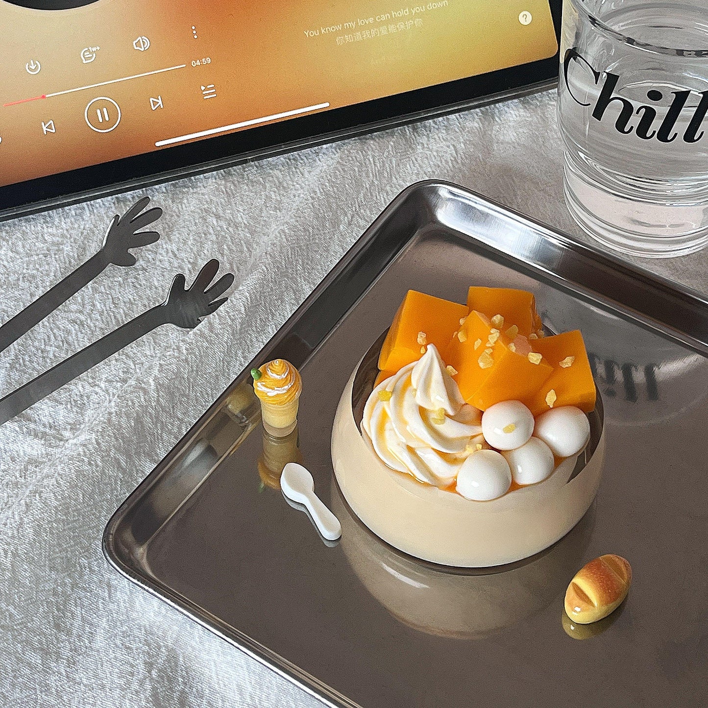 Mango Milk Pudding Squishy