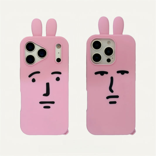 Pink Bunny Silicone Phone Case