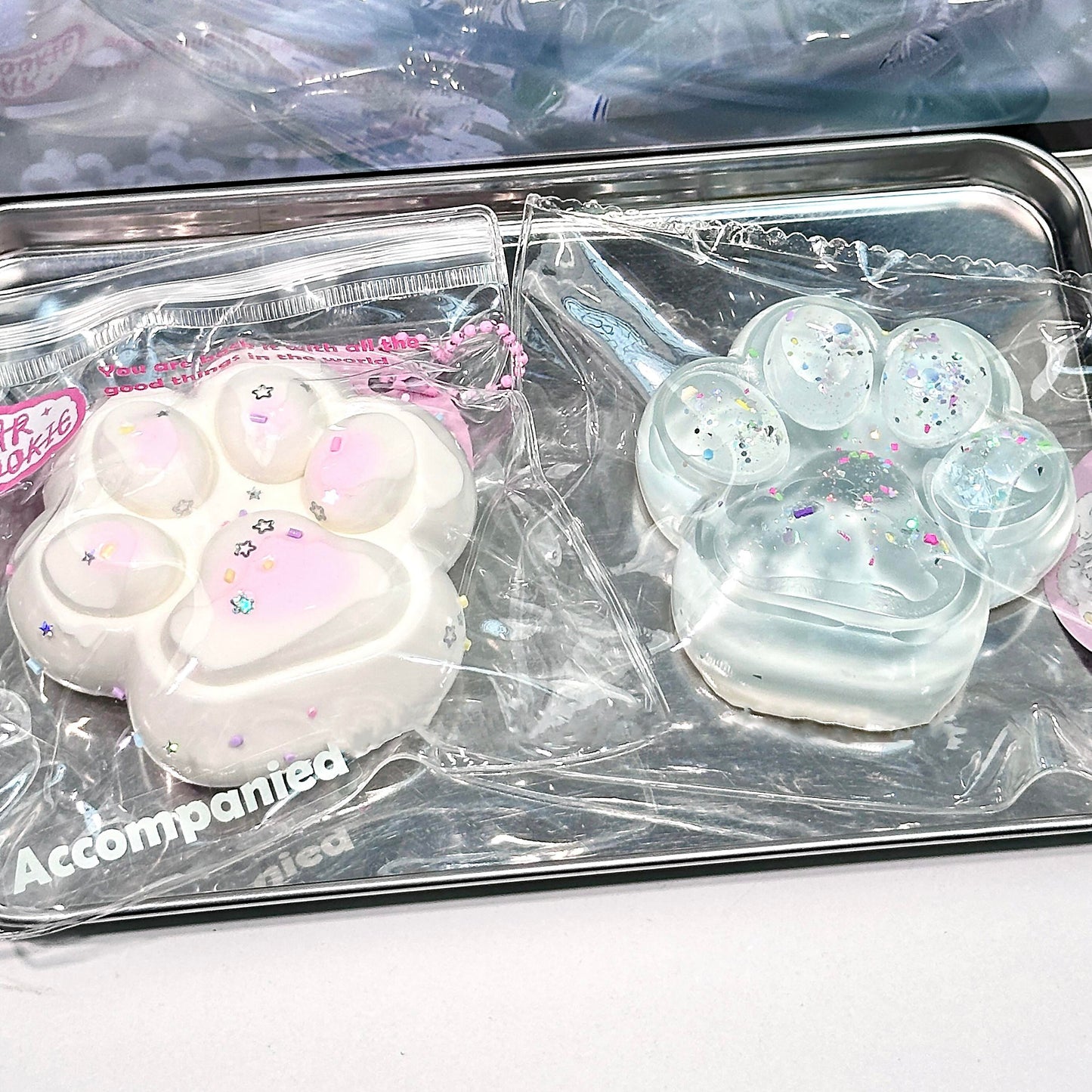 Rainbow Cat Paws Squishy