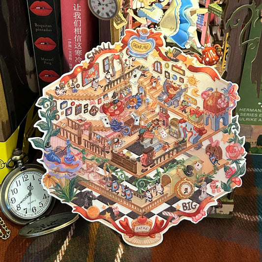 Alice's Wonderland 3D Sticker