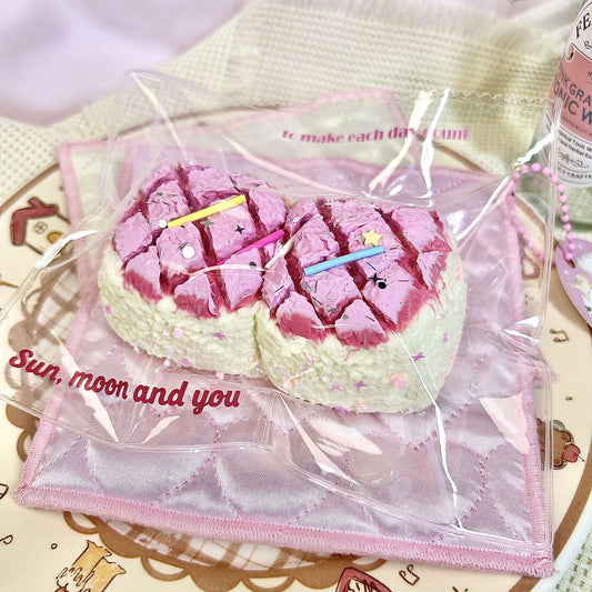 Double Strawberry Pineapple Buns Squishy