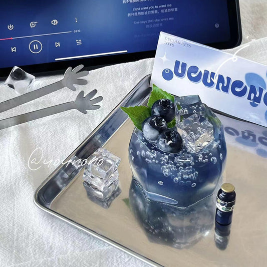 Blueberry Sparkling Water Squishy