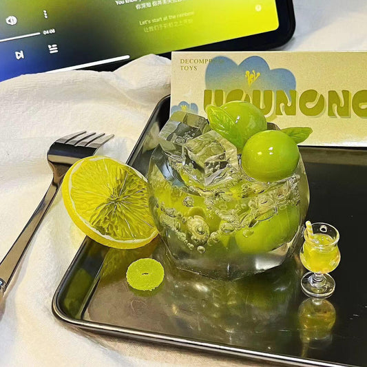 Green Grape Sparkling Water Squishy