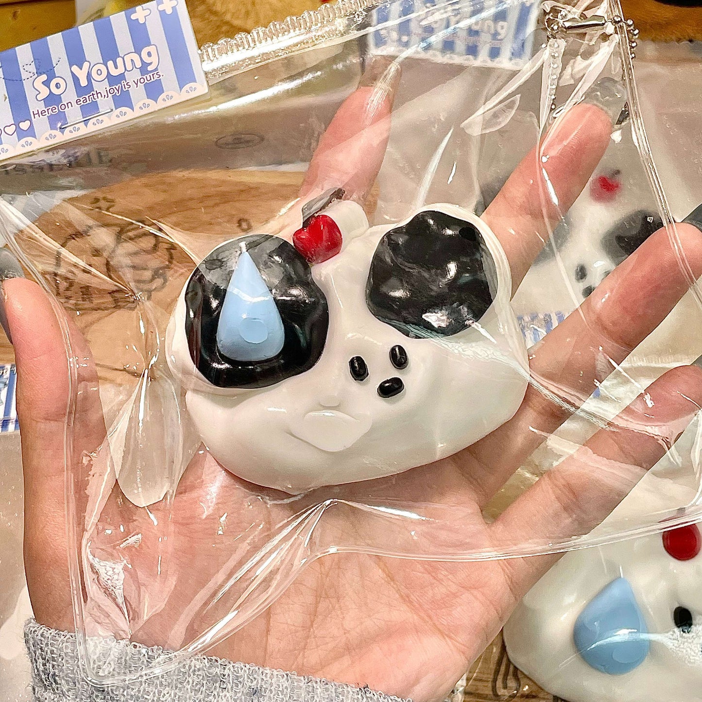 Done-with-Life Pup & Bunny Squishy
