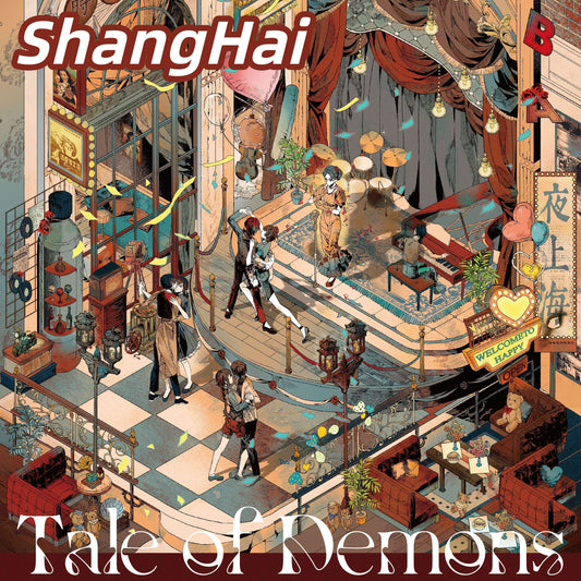 Tale of Demons 3D Sticker | 2 Cute Miniature Scenes