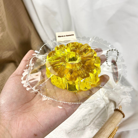 Crystal Pineapple Ring Squishy