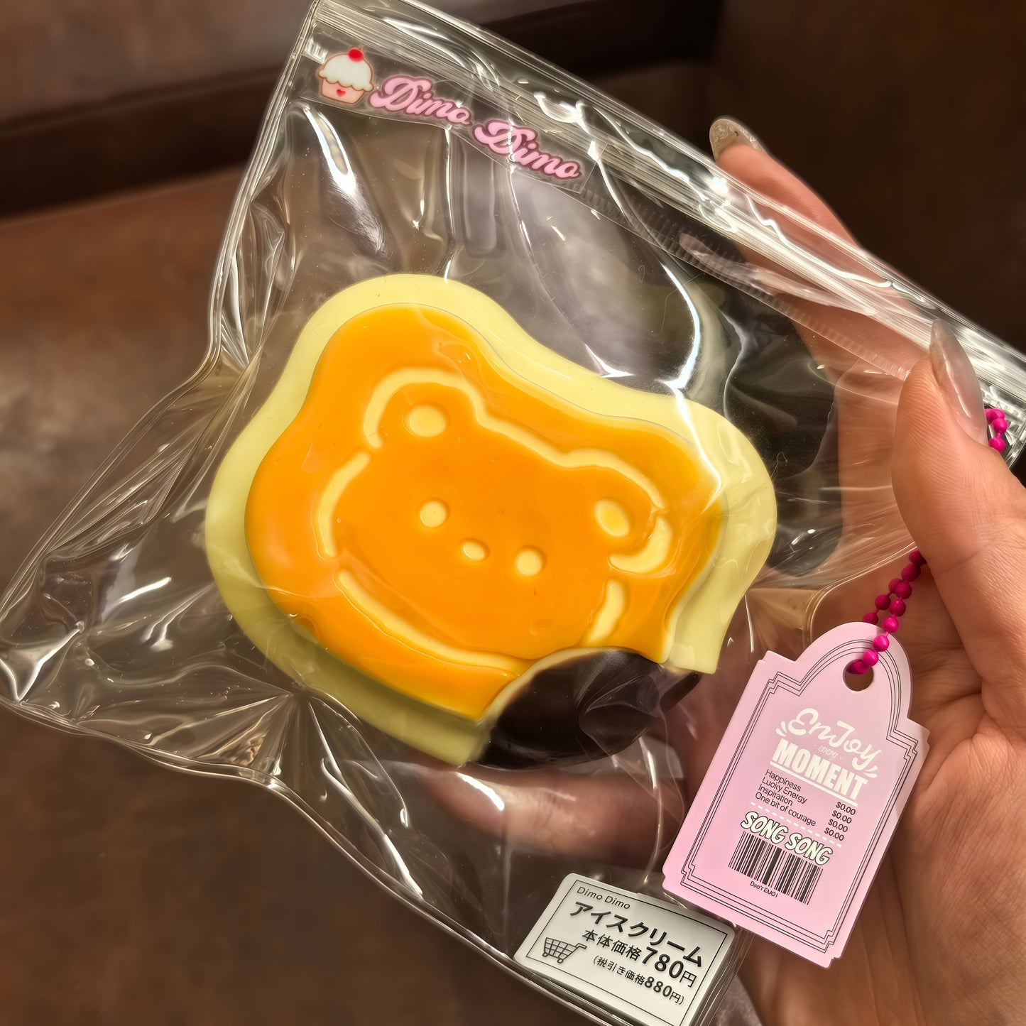 Oozing Teddy Bear Cake Pockets Squishy