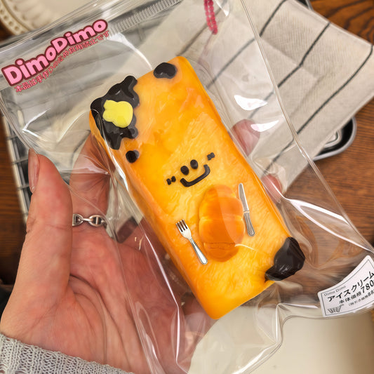 Smiling Cheese Stick Squishy