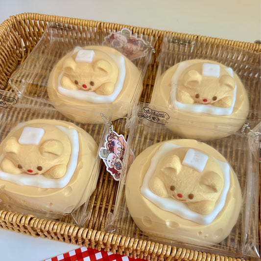 Butter Bear Cheese Squishy