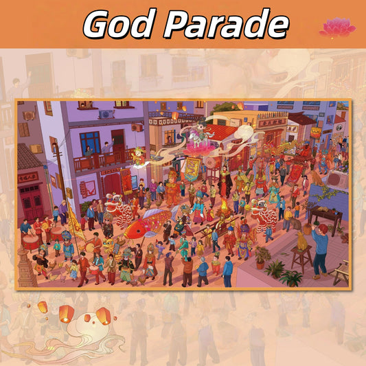 God Parade 3D Sticker