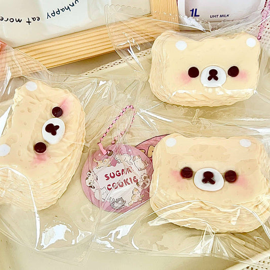 Double-Layer Yogurt Bear Squishy