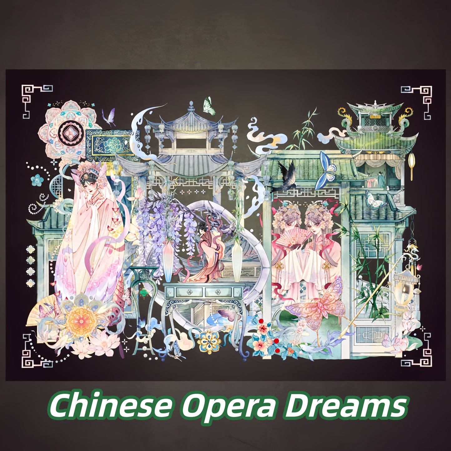 Dream Stage 3D Sticker | 2 Cute Miniature Scenes