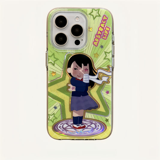 Girl Chunibyo Magic Circle Acrylic Phone Case