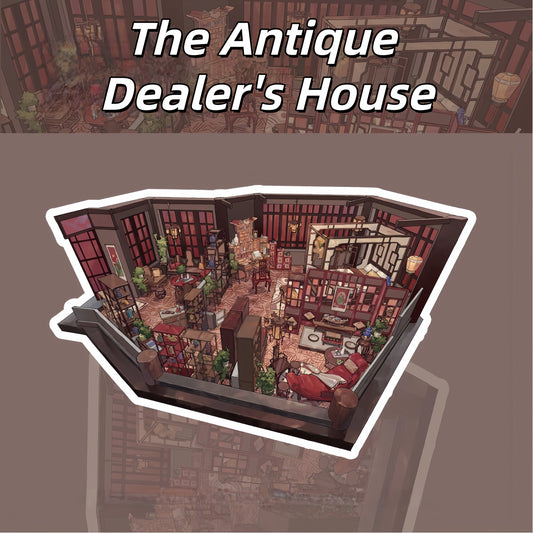 Special Space 3D Sticker | 4 Cute Miniature Scenes