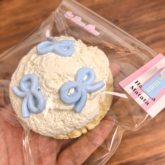 Butterfly Knot Muffin Cake Squishy