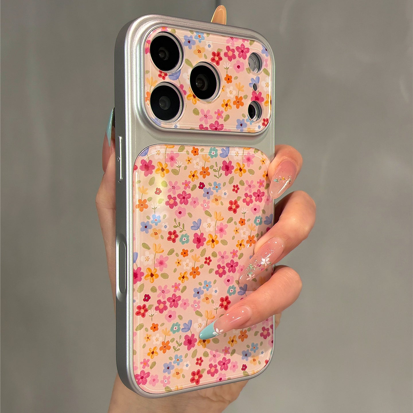 Floral Illustration Acrylic Phone Case