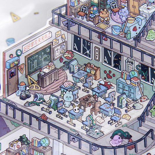 The Weird Science Club 3D Sticker