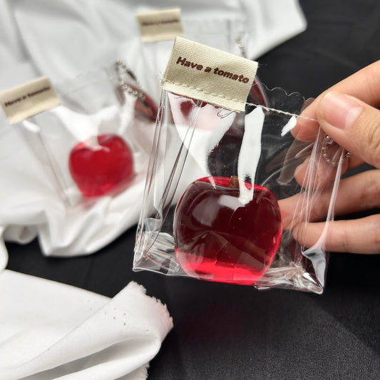Crystal Red Apple Squishy