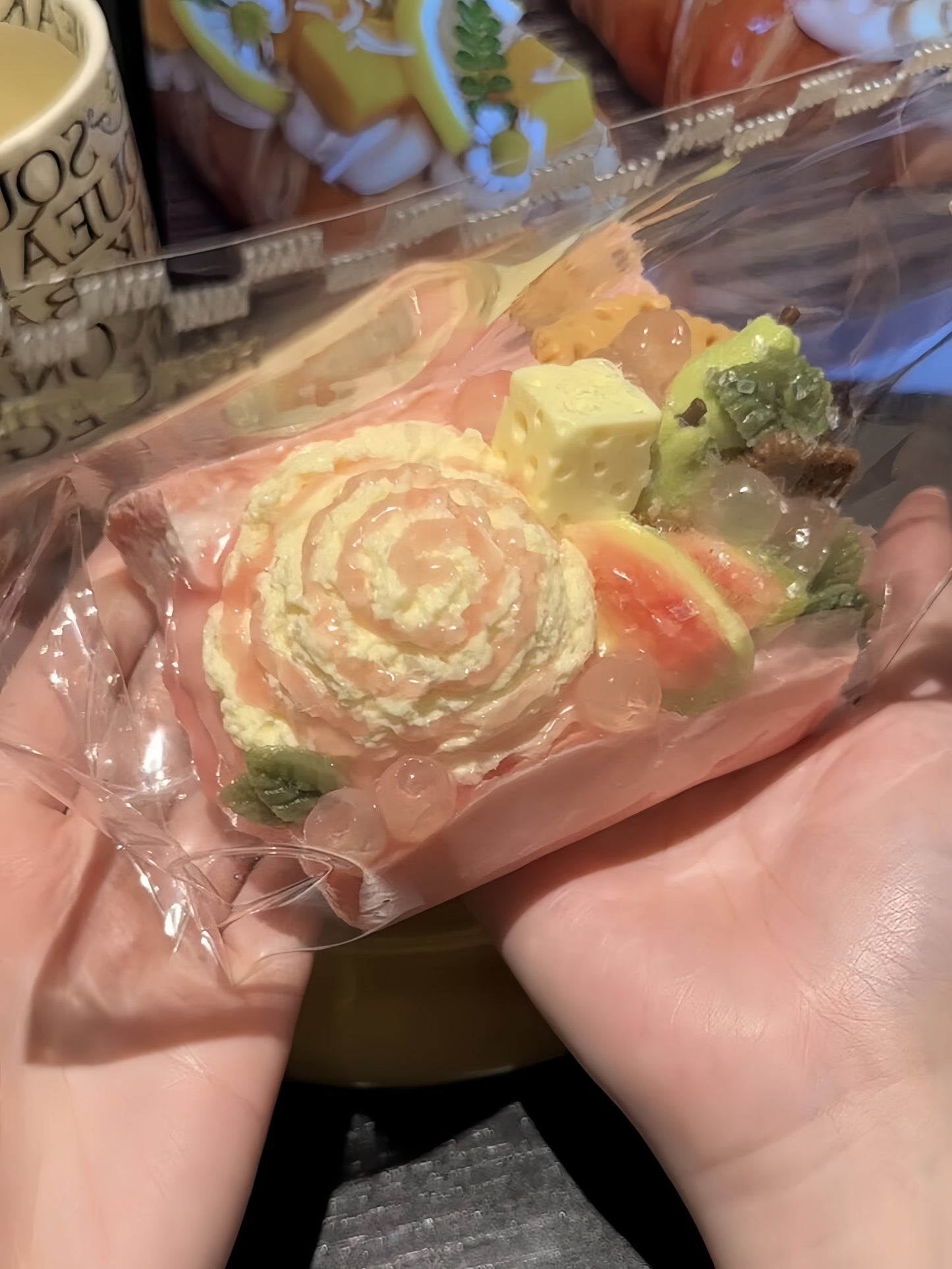 Fig Ice Cream Sandwich Squishy