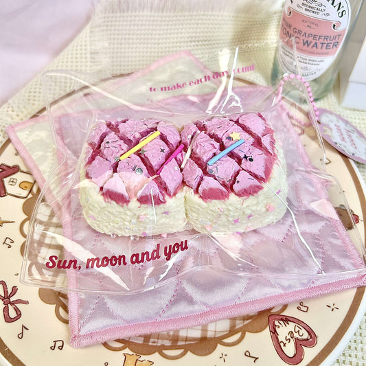 Double Strawberry Pineapple Buns Squishy