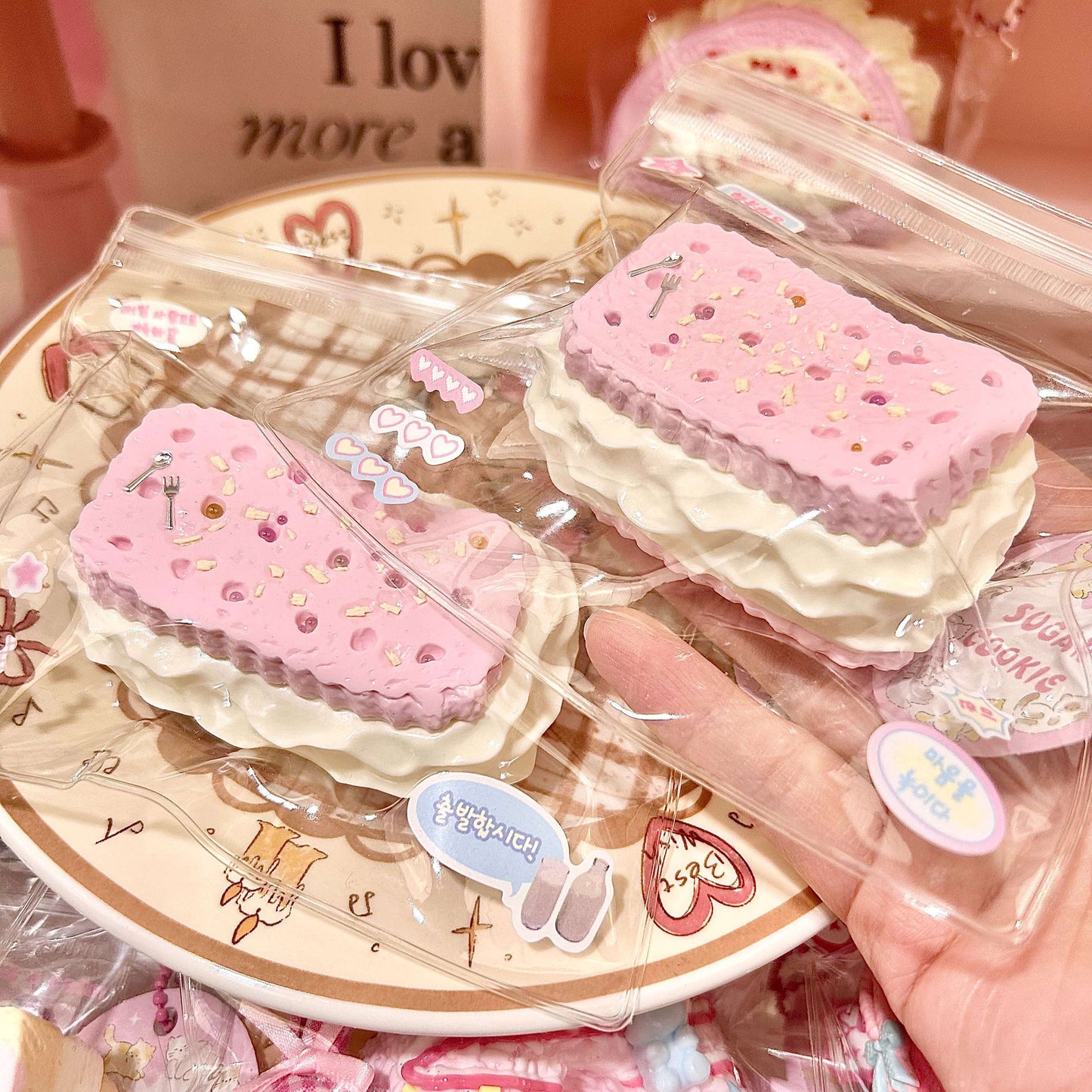 Sandwich Biscuit Squishy
