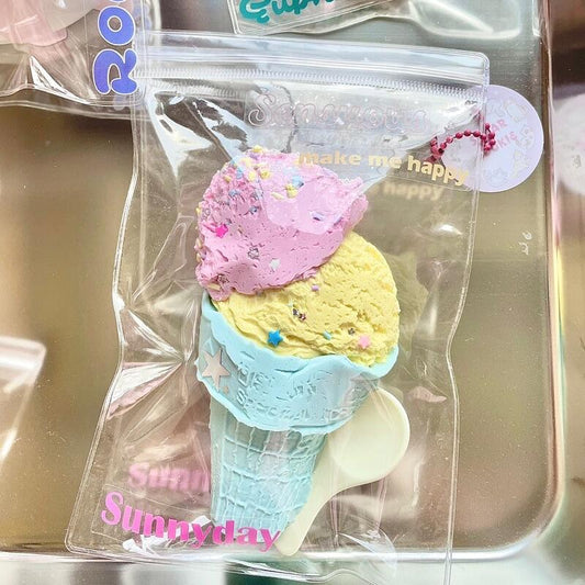 Assorted Ice Cream Cone Squishy