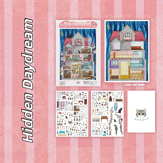Hidden Daydream 3D Sticker