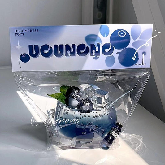 Blueberry Sparkling Water Squishy