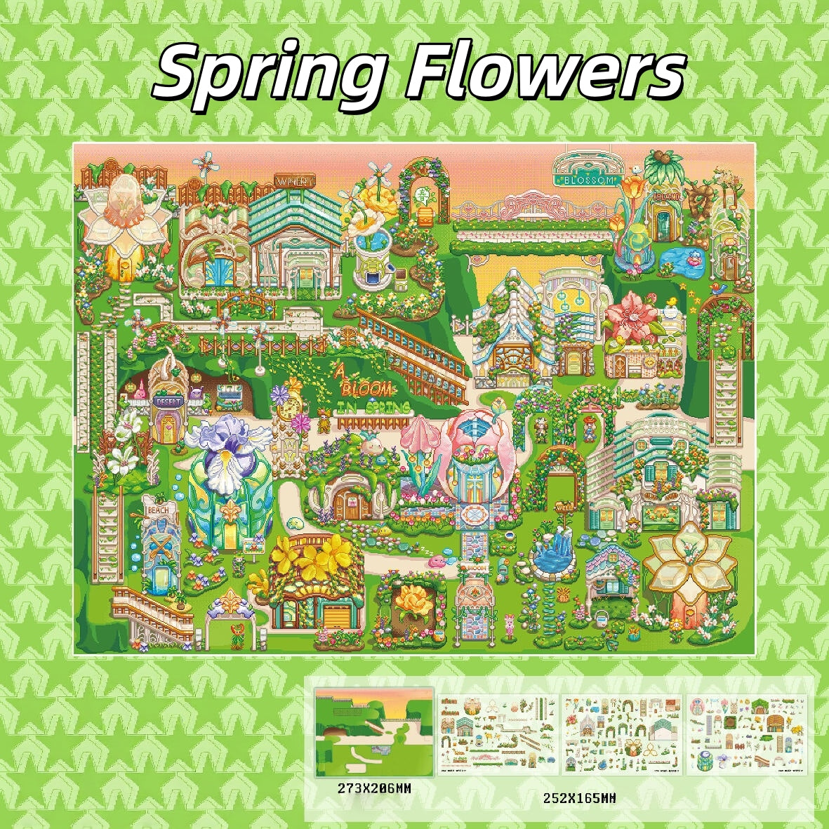MOD Series 3D Sticker | 2 Cute Miniature Scenes