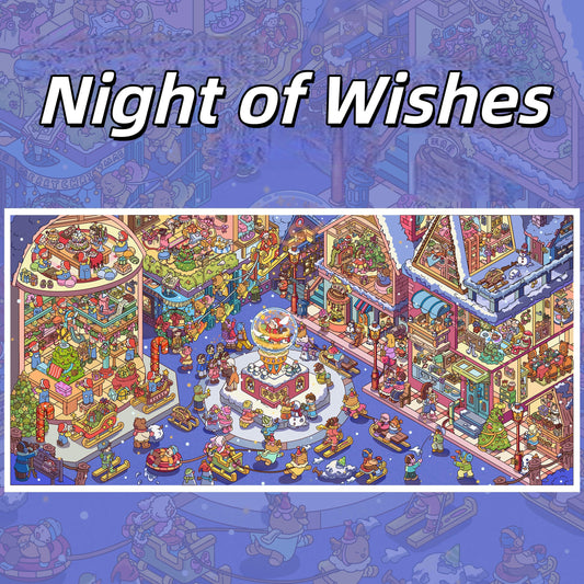 Christmas Time 3D Sticker | 4 Cute Miniature Scenes