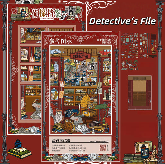 Tales of Trade 3D Sticker | 4 Cute Miniature Scenes