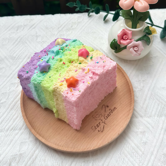 Rainbow Toast Squishy