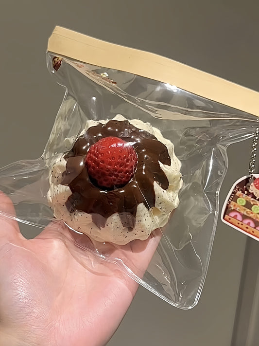 Strawberry Chocolate Gugelhupf Cake Squishy