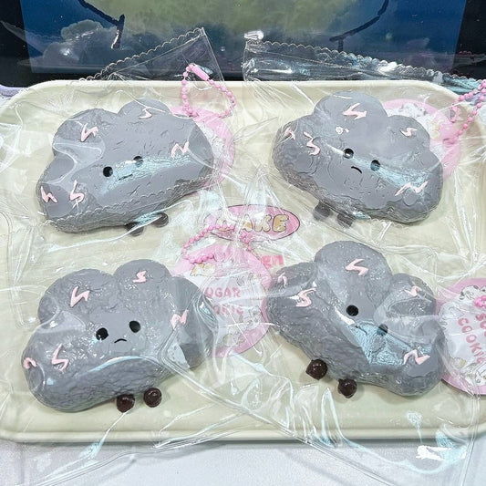 Gloomy Cloud & Cream Cloud Series Squishy