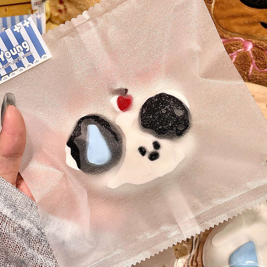 Done-with-Life Pup & Bunny Squishy