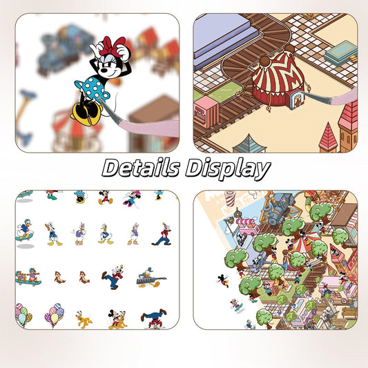 Micky Land 3D Sticker